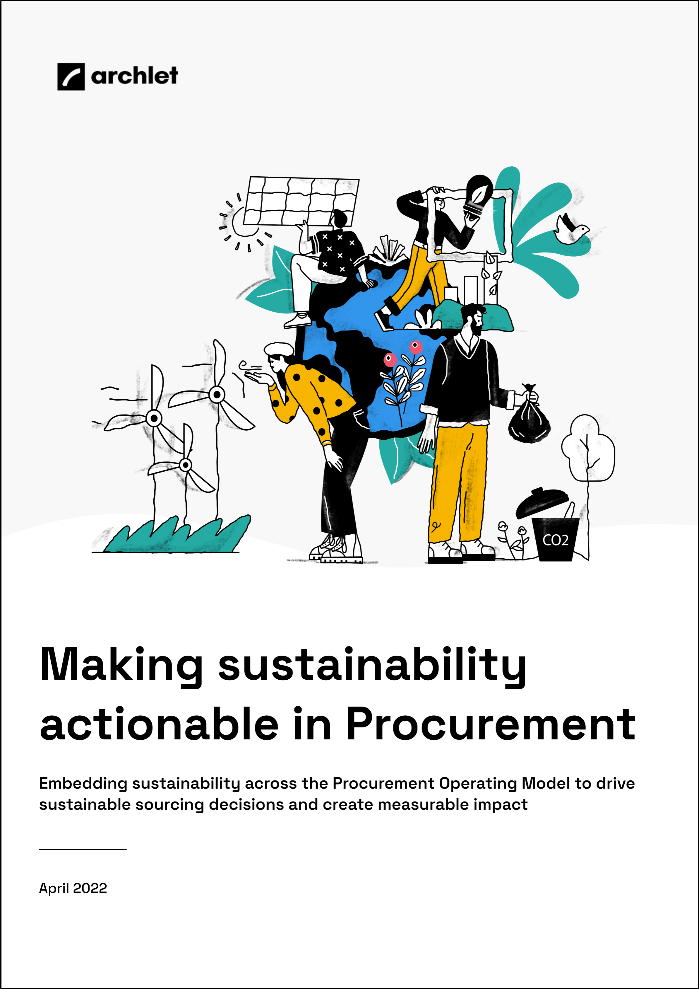 Cover w border - Making sustainbability actionable